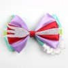 4.5-5'' Inspired  Bows Character Princess Bow Sparkle Hair Bow Cartoon Girl Hair Accessories