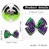 Girls Beetlejuice Inspired  Boutique Hair Bow Clip ,Halloween hair clips