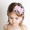 Cow Print Baby Headband, Infant Birthday Bows, Toddler Hairband Accessories