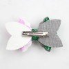  Princess Hair Clips pink and Green Movie Hair Bow Accessories