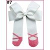 Dancing Ballet Shoes Toddler Sparking Hair Bow Boutique Cheer Bows Ballerina Glitter Hair Bows