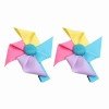 pinwheel sculpture hair bow clip