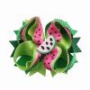 sweet summer watermelon hair bows