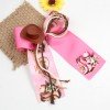 Western Cowgirl Cheer Bow Large Ribbon Hair Clip with Mini Cowboy Hat Paisley Western Long Tail Bow Kids Hair Accessories