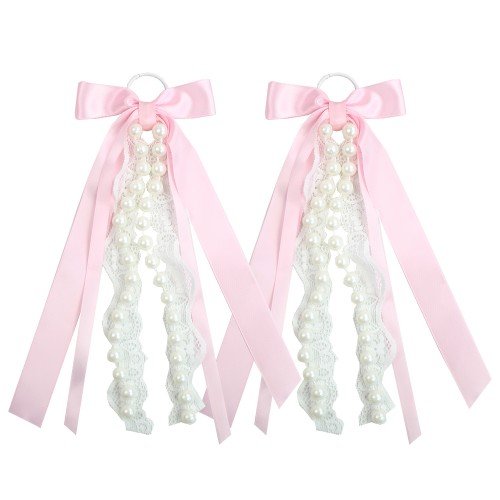  Cowgirl Boot Bow Pearl Lace Western Cowgirl Ribbon Boot Bow Accessories Cowboy Fashion Boot Jewelry