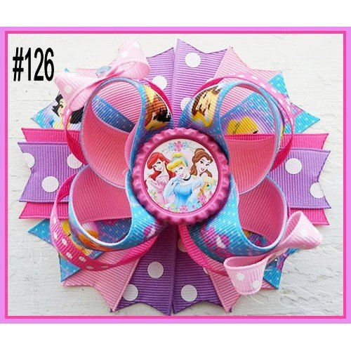 4.5inch character inspired hair bows 101-150 4.5inch character inspired hair bows 101-150
