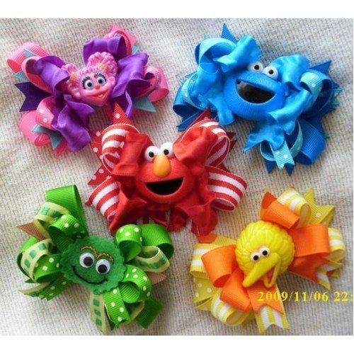 Abby Cadabby hair bows inspired Hair Bows Abby Cadabby hair bows inspired Hair Bows