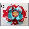 Daniel Tiger's Neighborhood hair bows Daniel Tiger's Neighborhood hair bows