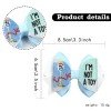 Cartoon Glitter Hair Bows