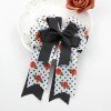 Equestrian Horse Show Bows Tea Rose Flower Monogrammed Equestrian Horse Show Bows Kids Hair Bow Accessories
