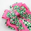 Trending Valentine's Day Equestrian Show Hair Clips St Patrick's Day Shamrock Clover Monogrammed Horse Show Hair Accessories