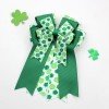 Trending Valentine's Day Equestrian Show Hair Clips St Patrick's Day Shamrock Clover Monogrammed Horse Show Hair Accessories