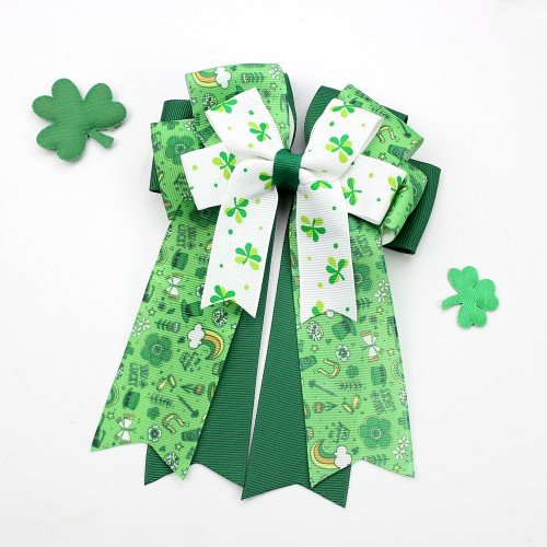 St. Patrick's Day Equestrian Horse Show Bows St. Patrick's Day Equestrian Horse Show Bows