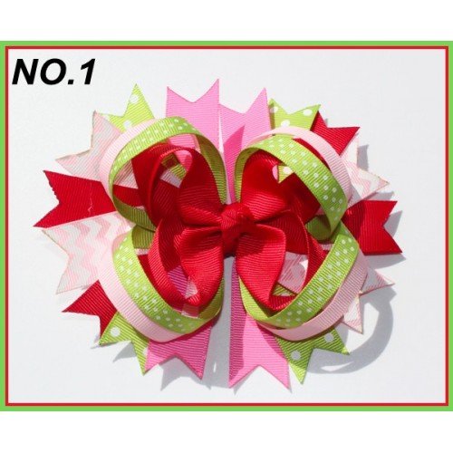character Stacked Print Boutique Hair Bows ,stacked hair bows ,Girls Hair Accessories 1-50 character Stacked Print Boutique Hair Bows ,stacked hair bows ,Girls Hair Accessories 1-50