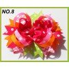 character   Stacked Print Boutique Hair Bows ，stacked hair bows ，Girls Hair Accessories 1-50