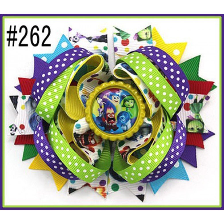 Inside Out Hair bows Inside Out Hair bows