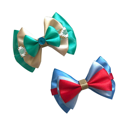Jasmine hair bow Disney inspired Aladdin hair clip