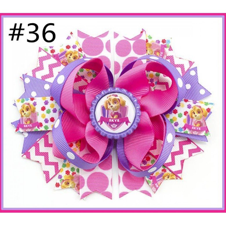 PAW Patrol Inspired Hair Bow PAW Patrol Inspired Hair Bow