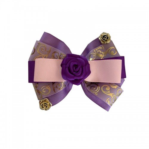 Sofia Princess Bow Sparkle Hair Bow inspired character girl hair accessories Sofia Princess Bow Sparkle Hair Bow inspired character girl hair accessories