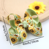 Spring Summer Sunflower Bow Hair Clips Spring Summer Sunflower Bow Hair Clips