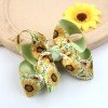 Spring Summer Sunflower Bow Hair Clips Spring Summer Sunflower Bow Hair Clips