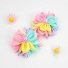Best Quality 4th of July Patriotic Kanzashi Spring Flower Hair Bow Clips Independence Day Hair Clips Kids Rainbow Accessories Best Quality 4th of July Patriotic Kanzashi Spring Flower Hair Bow Clips Independence Day Hair Clips Kids Rainbow Accessories