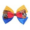 Toy Story Ribbon Hair Bows, Woody and Buzz  inspired hair bows