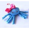 crab Sculpture hair bows style boutique