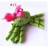 crab Sculpture hair bows style boutique