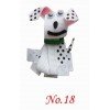 dog Sculpture hair bows style boutique
