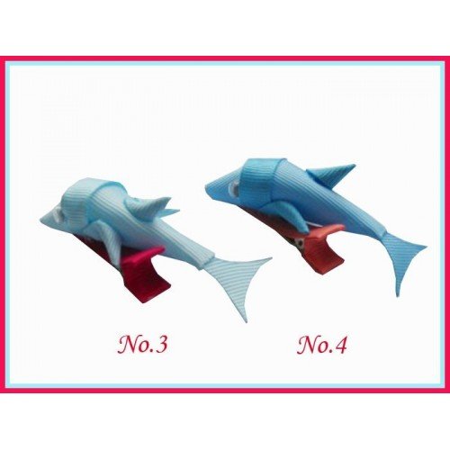 dolphins Sculpture hair bows style boutique dolphins Sculpture hair bows style boutique