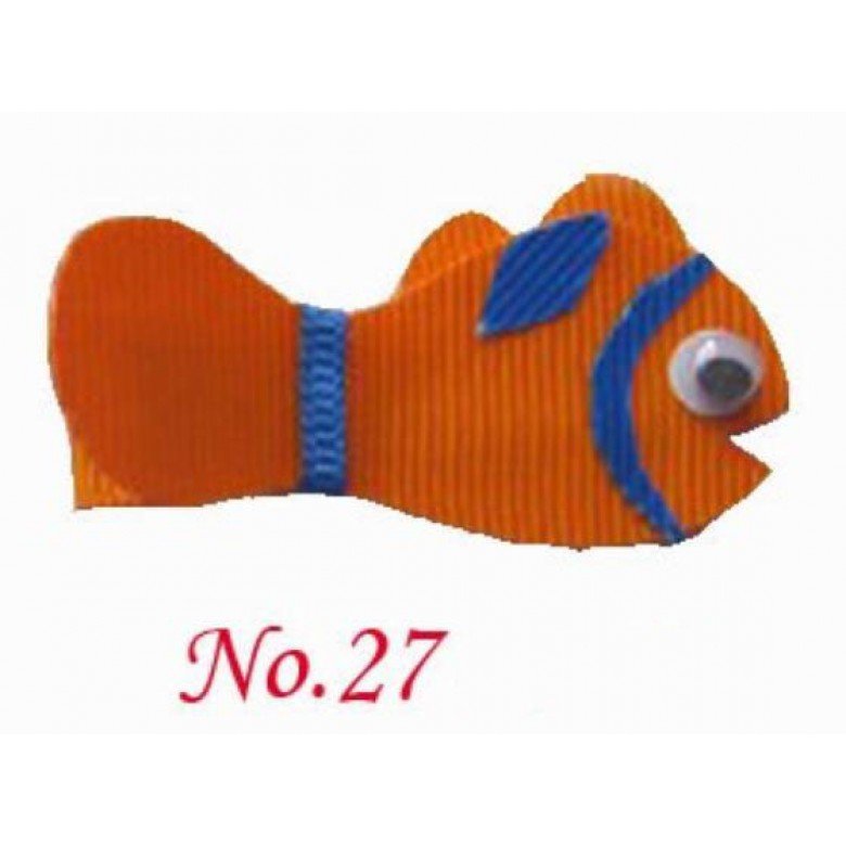 fish Sculpture hair bows style boutique fish Sculpture hair bows style boutique