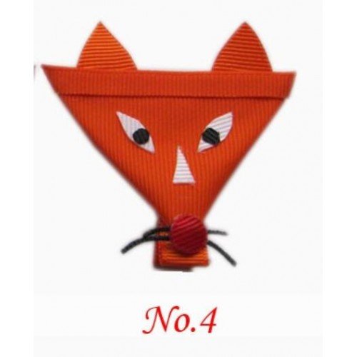 fox Sculpture hair bows style boutique