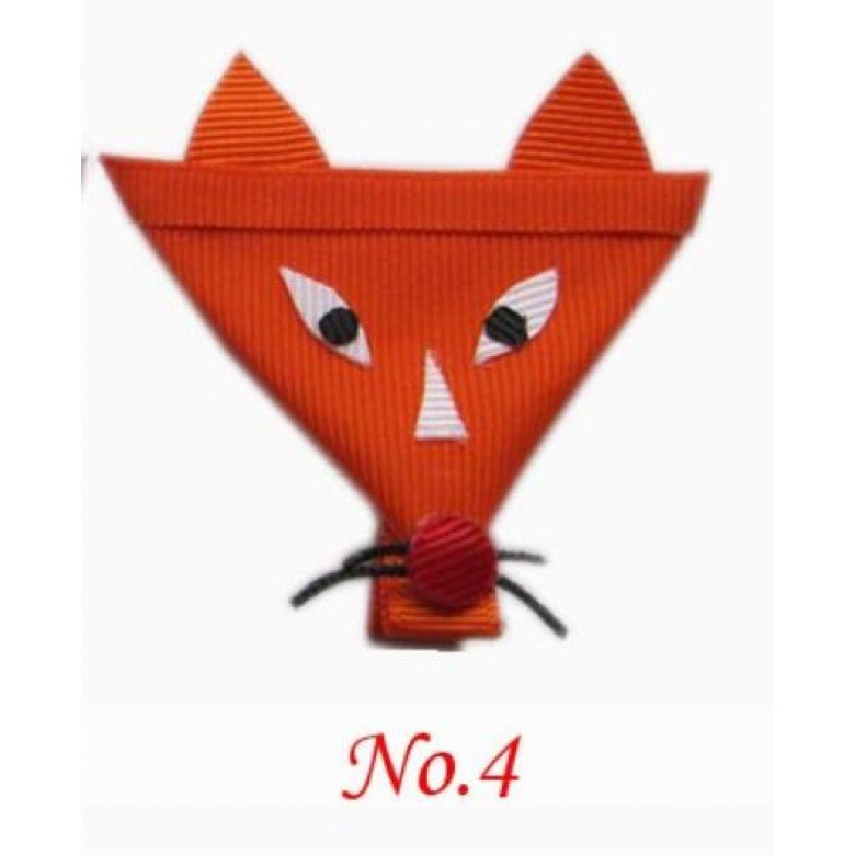 fox Sculpture hair bows style boutique fox Sculpture hair bows style boutique