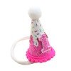Girls Custom 1/2/3/4/5/6 Year Old Birthday Hat Hair Clip for Girls Baby Happy Birthday Headband Kids Hair Accessories