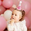 Girls Custom 1/2/3/4/5/6 Year Old Birthday Hat Hair Clip for Girls Baby Happy Birthday Headband Kids Hair Accessories