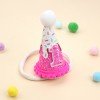 Girls Custom 1/2/3/4/5/6 Year Old Birthday Hat Hair Clip for Girls Baby Happy Birthday Headband Kids Hair Accessories