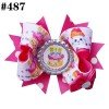 Happy Birthday Hair Bows with Hair Clips for Girl Accessories