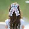 Character Little Dog Hair Accessories Animal Inspired Bows Long Streamer Hair Clip for Girls Hair Bows Cartoon Children
