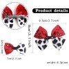 2pcs/set Cowgirl Printed  Hair Clip Girls Hair Accessories