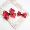 2pcs/set Cowgirl Printed  Hair Clip Girls Hair Accessories