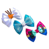 disney  frozen Elsa and anna  inspired hair bow  character girl hair accessories