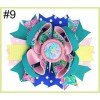 5.5''Lilly Pulitzer inspired hair bows Lily print Boutique Style Hair Bow with Lilly Pulitzer inspired boutique flamingo hairbow