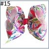 5.5''Lilly Pulitzer inspired hair bows Lily print Boutique Style Hair Bow with Lilly Pulitzer inspired boutique flamingo hairbow