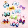 Character Princess Bow Sparkle Hair Bow Cartoon Girl Hair Accessories