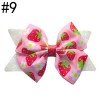 strawberry hair bows girl hair bows