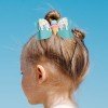 Summer Candy Glitter Hair Clips with Ice Cream Leather Hair Bows
