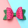 sweet summer watermelon hair bows