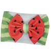 sweet summer watermelon hair bows