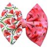 sweet summer watermelon hair bows